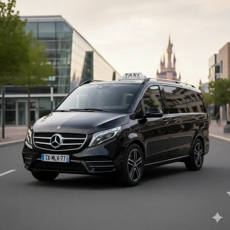 Réserver un taxi en ligne à Marne-la-Vallée — Mercedes Classe V