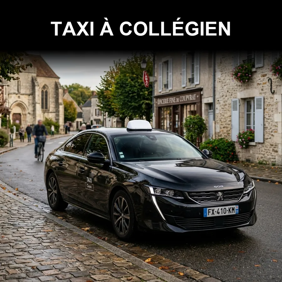 Taxi Collégien – chauffeur privé vers Disneyland Paris, CDG et Orly depuis Collégien (77090)