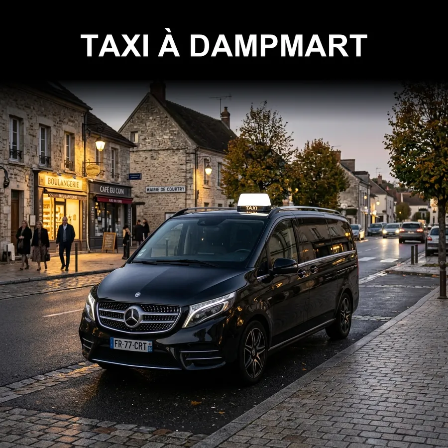Taxi Dampmart – transfert vers Disneyland Paris, aéroport CDG et Paris depuis Dampmart (77400)
